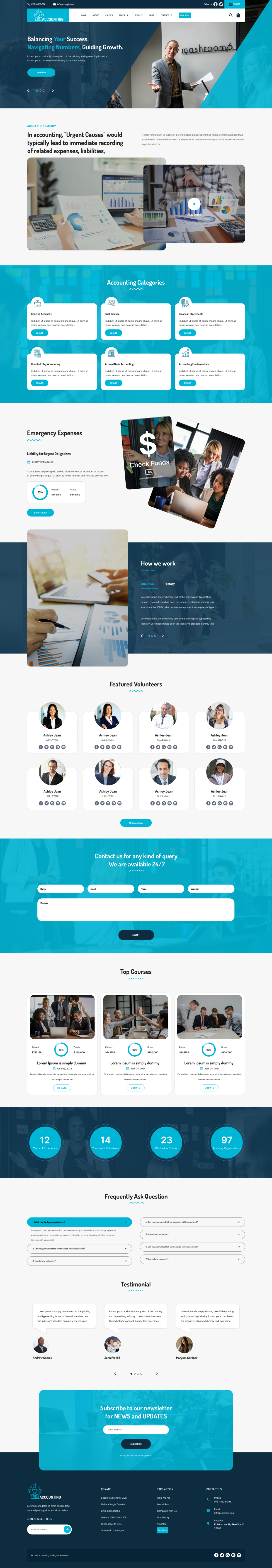 Accounting Services WordPress Theme