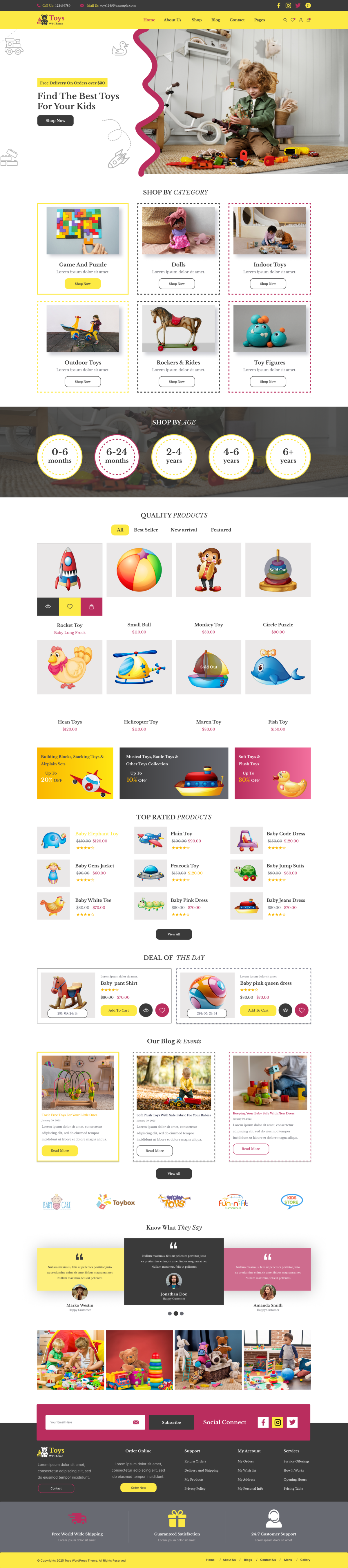 Kids Learning WordPress Theme