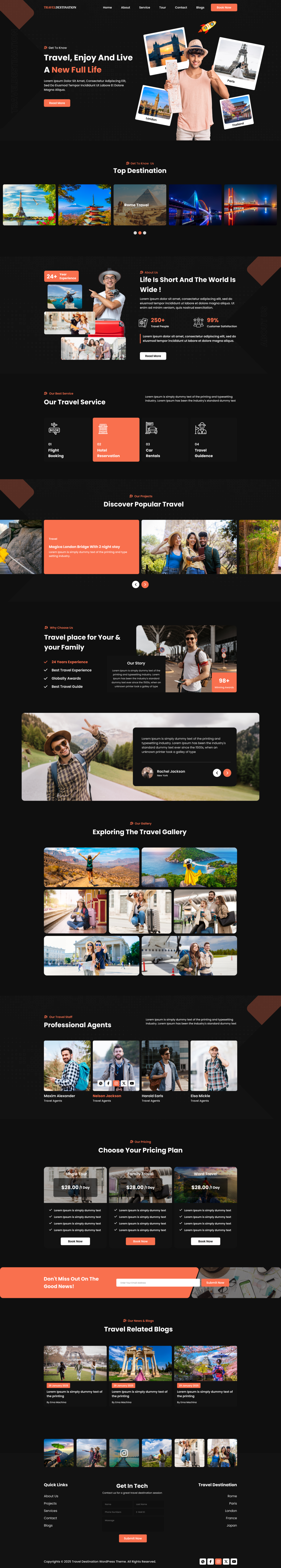 Holiday WordPress Theme