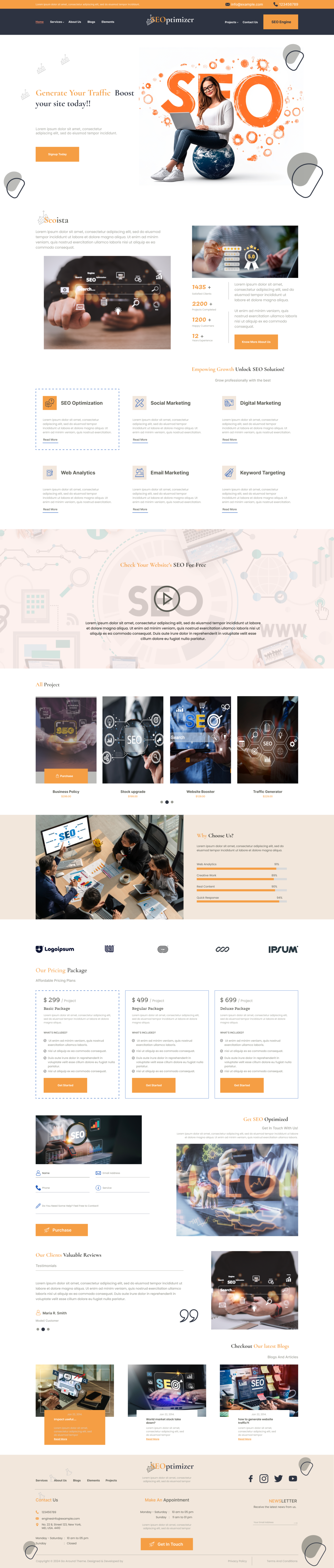 Digital Marketing WordPress Theme