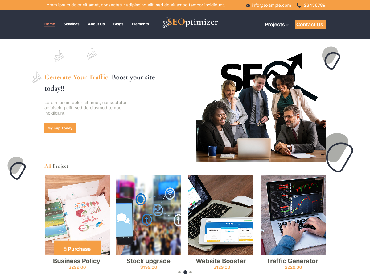 Free Digital Agency WordPress Theme